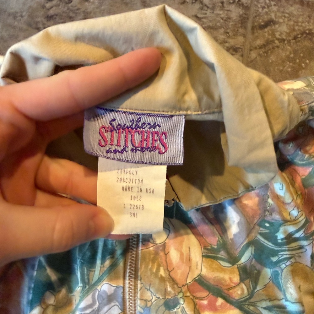 Southern Stitches And More Vintage Jacket Made In The USA - Picture 6 of 11